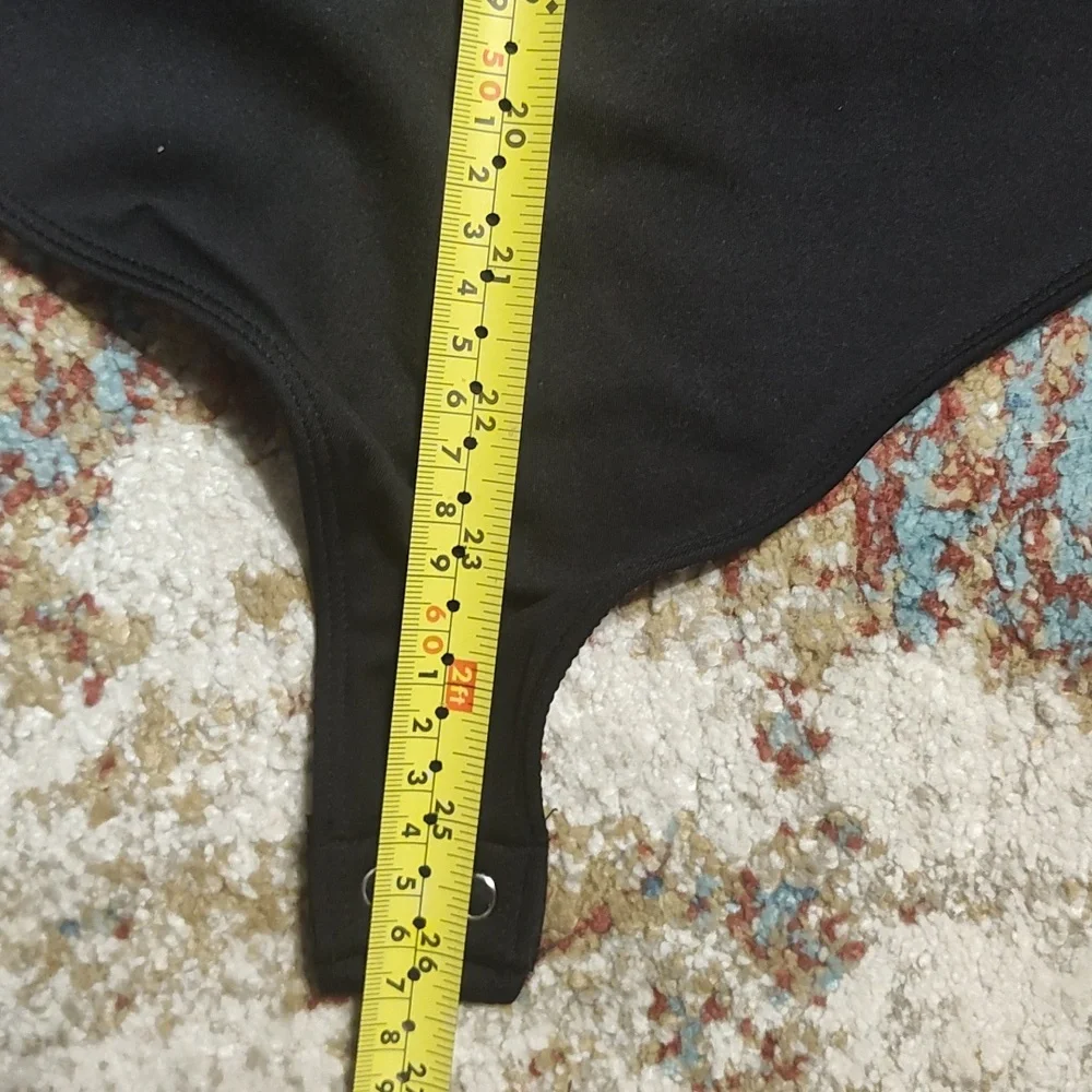 Nine West Black Women's Sculpting Bodysuit - Picture 7 of 9